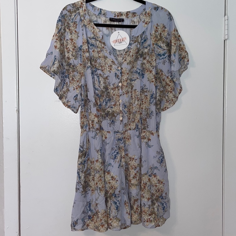 Final Touch Floral Romper